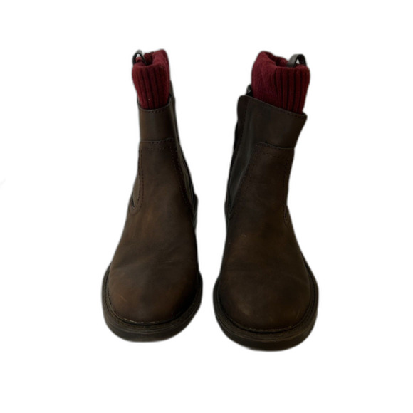 Tommy Hilfiger Womens Rugby 2 Ankle Booties Size 8.5M Brown Faux Leather - Picture 4 of 13